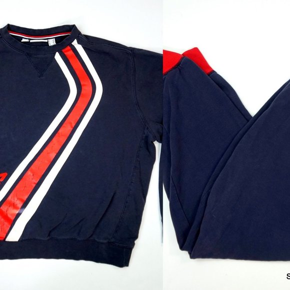 fila sweatshirt and sweatpants